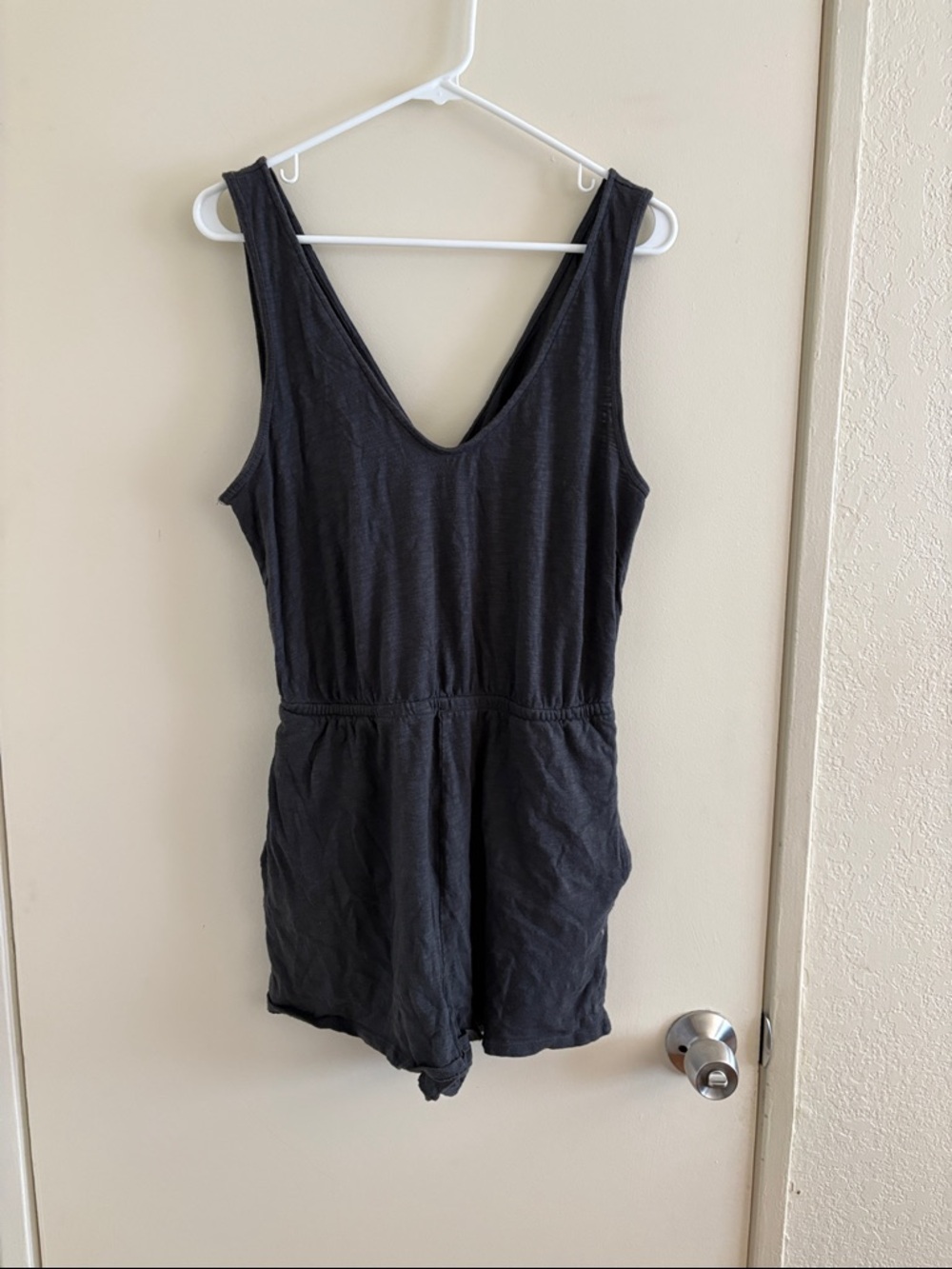 UpWest Charcoal Sleeveless Romper